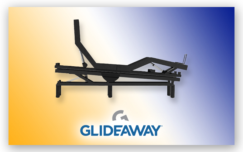 glideaway motion 600 adjustable bed with pillow tilt