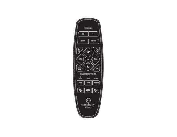 symphony sleep premier 600E remote